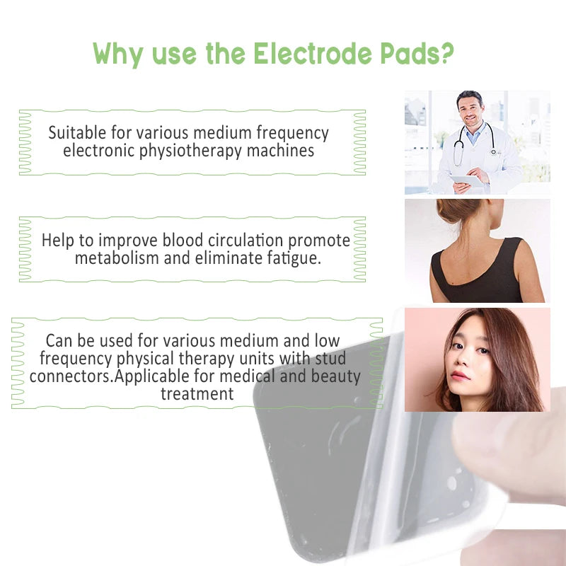 Electrode Gel Pads For Physiotherapy